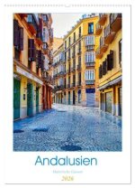 Andalusien - Malerische Gassen (Wandkalender 2026 DIN A2 hoch), CALVENDO Monatskalender