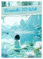 Verspielte 3D Welt - Im japanischen Stil (Wandkalender 2026 DIN A2 hoch), CALVENDO Monatskalender
