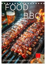 Food BBQ - Deftiges aus der Gourmet-Küche (Tischkalender 2026 DIN A5 hoch), CALVENDO Monatskalender