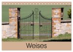 Weises (Tischkalender 2026 DIN A5 quer), CALVENDO Monatskalender