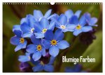 Blumige Farben (Wandkalender 2026 DIN A3 quer), CALVENDO Monatskalender