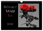 Schwarz-Weiß-Rot (Wandkalender 2026 DIN A4 quer), CALVENDO Monatskalender