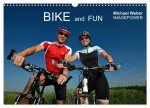 BIKE and FUN (Wandkalender 2026 DIN A3 quer), CALVENDO Monatskalender