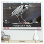 Heimische Tiere (hochwertiger Premium Wandkalender 2026 DIN A2 quer), Kunstdruck in Hochglanz