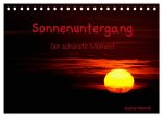 Sonnenuntergang (Tischkalender 2026 DIN A5 quer), CALVENDO Monatskalender