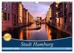 Stadt Hamburg (Wandkalender 2026 DIN A3 quer), CALVENDO Monatskalender