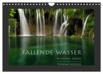 FALLENDE WASSER (Wandkalender 2026 DIN A4 quer), CALVENDO Monatskalender