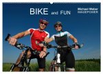 BIKE and FUN (Wandkalender 2026 DIN A2 quer), CALVENDO Monatskalender