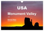 USA - Monument Valley (Wandkalender 2026 DIN A4 quer), CALVENDO Monatskalender