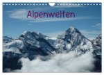 Alpenwelten (Wandkalender 2026 DIN A4 quer), CALVENDO Monatskalender