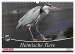 Heimische Tiere (Wandkalender 2026 DIN A3 quer), CALVENDO Monatskalender