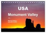 USA - Monument Valley (Tischkalender 2026 DIN A5 quer), CALVENDO Monatskalender