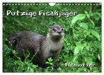 Putzige Fischjäger (Wandkalender 2026 DIN A4 quer), CALVENDO Monatskalender