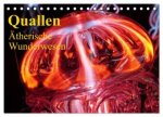 Quallen - Ätherische Wunderwesen (Tischkalender 2026 DIN A5 quer), CALVENDO Monatskalender