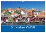 Schwedens Vielfalt (Wandkalender 2026 DIN A2 quer), CALVENDO Monatskalender