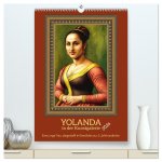 Yolanda in der Kunstgalerie (hochwertiger Premium Wandkalender 2026 DIN A2 hoch), Kunstdruck in Hochglanz