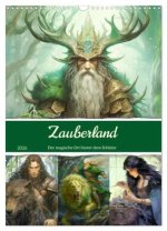 Zauberland. Der magische Ort hinter dem Schleier (Wandkalender 2026 DIN A3 hoch), CALVENDO Monatskalender
