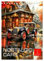 Nostalgic Cars der Traum (Tischkalender 2026 DIN A5 hoch), CALVENDO Monatskalender