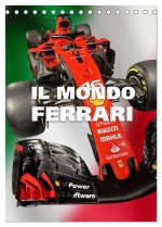 Il Mondo Ferrari (Tischkalender 2026 DIN A5 hoch), CALVENDO Monatskalender