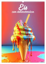 Eis zum dahinschmelzen (Wandkalender 2026 DIN A2 hoch), CALVENDO Monatskalender
