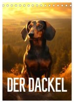 Der Dackel (Tischkalender 2026 DIN A5 hoch), CALVENDO Monatskalender