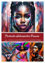Portraits afrikanischer Frauen (Wandkalender 2026 DIN A2 hoch), CALVENDO Monatskalender