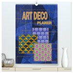 Art Deco Planer (hochwertiger Premium Wandkalender 2026 DIN A2 hoch), Kunstdruck in Hochglanz