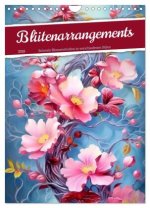 Blütenarrangements (Wandkalender 2026 DIN A4 hoch), CALVENDO Monatskalender