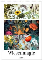 Wiesenmagie (Wandkalender 2026 DIN A2 hoch), CALVENDO Monatskalender