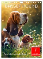 Basset Hound - freundlich und anhänglich (Wandkalender 2026 DIN A4 hoch), CALVENDO Monatskalender