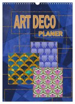 Art Deco Planer (Wandkalender 2026 DIN A3 hoch), CALVENDO Monatskalender