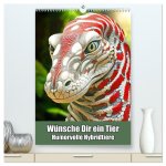 Wünsche Dir ein Tier - Humorvolle Hybridtiere (hochwertiger Premium Wandkalender 2026 DIN A2 hoch), Kunstdruck in Hochglanz