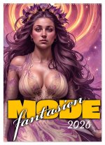 Modefantasien (Wandkalender 2026 DIN A2 hoch), CALVENDO Monatskalender