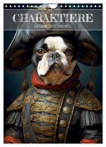 CHARAKTIERE Hunde mit Profil (Wandkalender 2026 DIN A4 hoch), CALVENDO Monatskalender