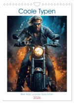 Coole Typen (Wandkalender 2026 DIN A4 hoch), CALVENDO Monatskalender