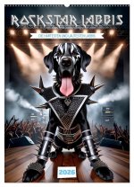 Rockstar Labbi (Wandkalender 2026 DIN A2 hoch), CALVENDO Monatskalender