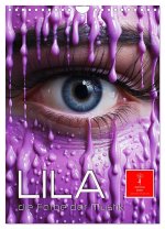 Lila, die Farbe der Mystik (Wandkalender 2026 DIN A4 hoch), CALVENDO Monatskalender