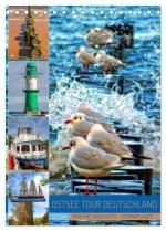 Ostsee Tour Deutschland - maritime Highlights (Tischkalender 2026 DIN A5 hoch), CALVENDO Monatskalender