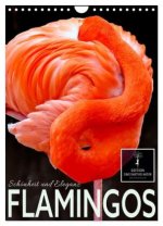 Flamingos - Eleganz und Schönheit (Wandkalender 2026 DIN A4 hoch), CALVENDO Monatskalender