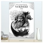 Welt und Mythologie der Wikinger (hochwertiger Premium Wandkalender 2026 DIN A2 hoch), Kunstdruck in Hochglanz