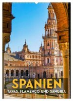 Spanien - Tapas, Flamenco und Sangria (Wandkalender 2026 DIN A2 hoch), CALVENDO Monatskalender