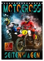 Motocross Seitenwagen - einfach cool (Tischkalender 2026 DIN A5 hoch), CALVENDO Monatskalender