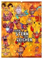Jeder Stern ein Zeichen (Wandkalender 2026 DIN A2 hoch), CALVENDO Monatskalender