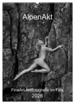 AlpenAkt 2026 (Wandkalender 2026 DIN A2 hoch), CALVENDO Monatskalender