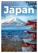 Japan - Die spannende Insel im Pazifik. (Tischkalender 2026 DIN A5 hoch), CALVENDO Monatskalender
