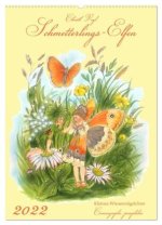 Schmetterlings-Elfen (Wandkalender 2026 DIN A2 hoch), CALVENDO Monatskalender