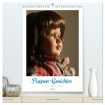 Puppen-Gesichter (hochwertiger Premium Wandkalender 2026 DIN A2 hoch), Kunstdruck in Hochglanz