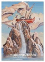 TraumLandschaften (Wandkalender 2026 DIN A2 hoch), CALVENDO Monatskalender