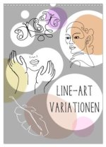Line-Art Variationen (Wandkalender 2026 DIN A3 hoch), CALVENDO Monatskalender
