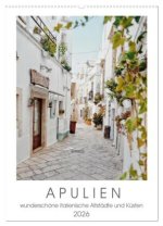 Apulien (Wandkalender 2026 DIN A2 hoch), CALVENDO Monatskalender